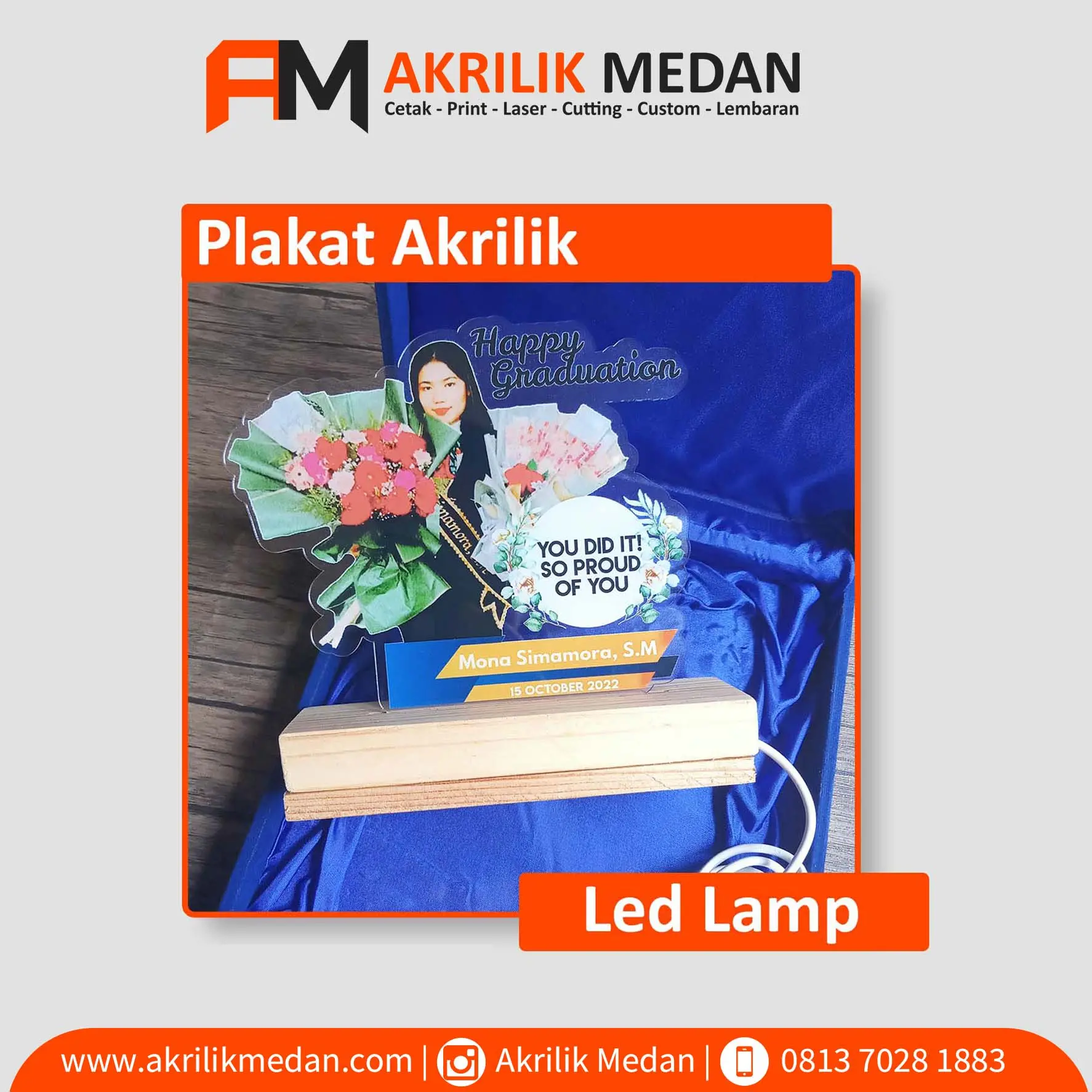 Plakat Akrilik Custom: Simbol Apresiasi Bergengsi untuk Perusahaan dan Event