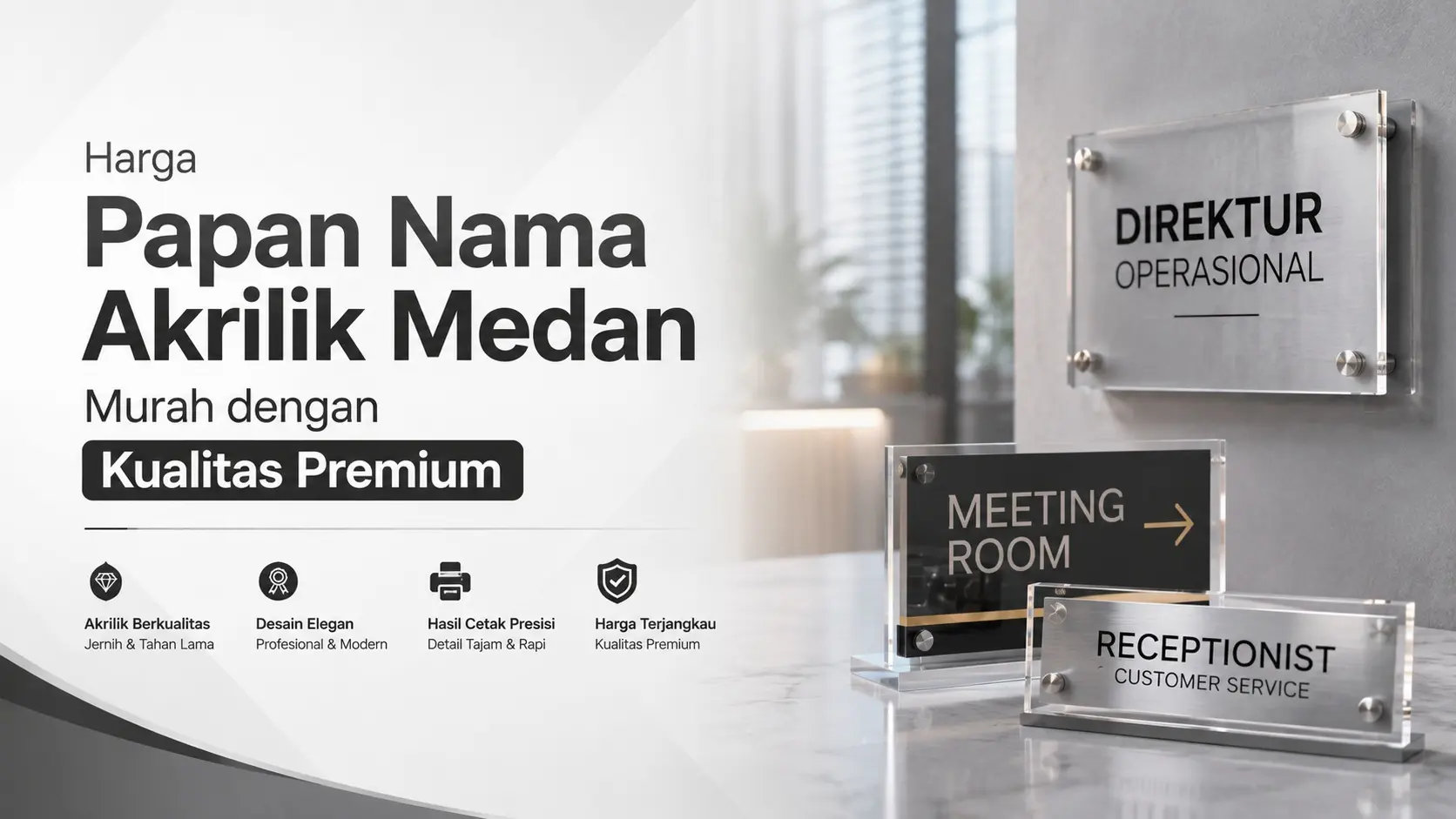 Harga Papan Nama Akr.