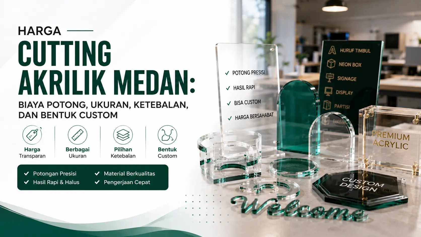 Harga Cutting Akrili.