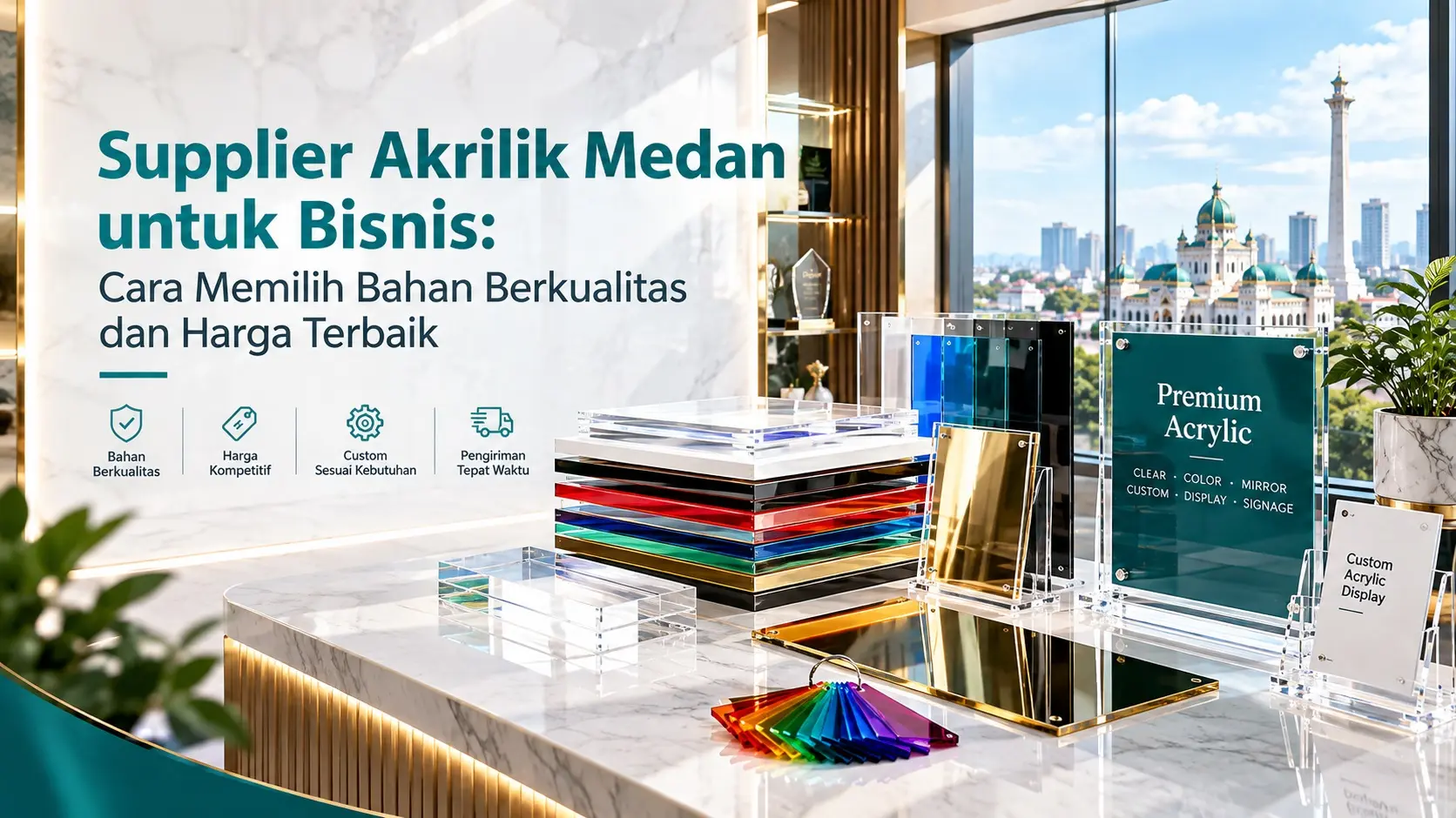 Supplier Akrilik Medan untuk Bisnis: Cara Memilih Bahan Berkualitas dan Harga Terbaik
