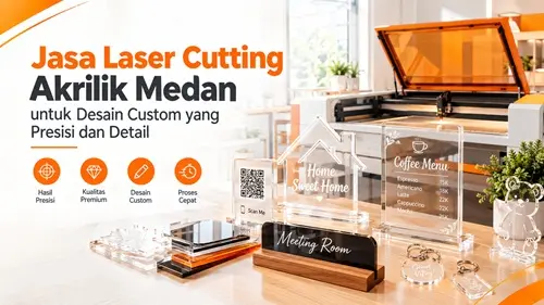 Jasa Laser Cutting Akrilik Medan untuk Desain Custom yang Presisi dan Detail