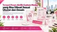 Tempat Pesan Akrilik Custom Medan yang Bisa Dibuat Sesuai Ukuran dan Desain