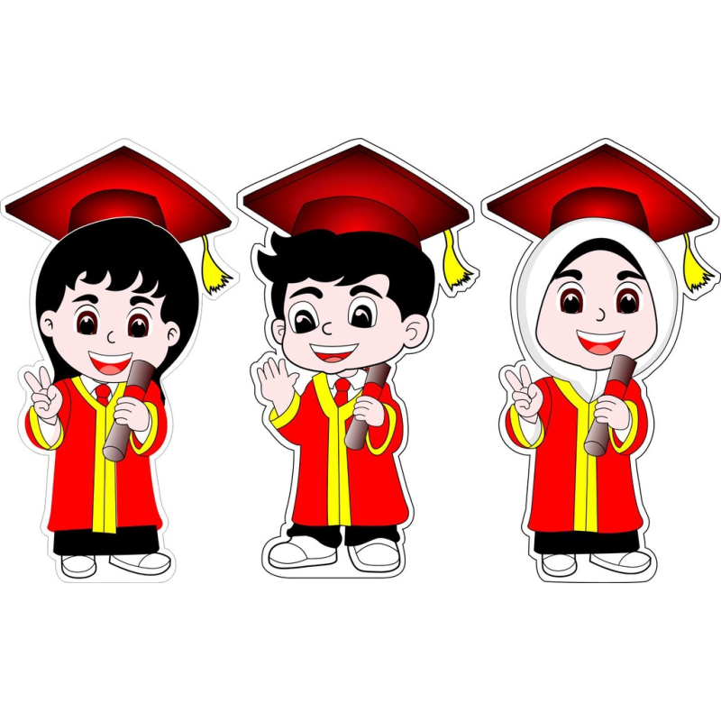 Akrilik Wisuda Anak .