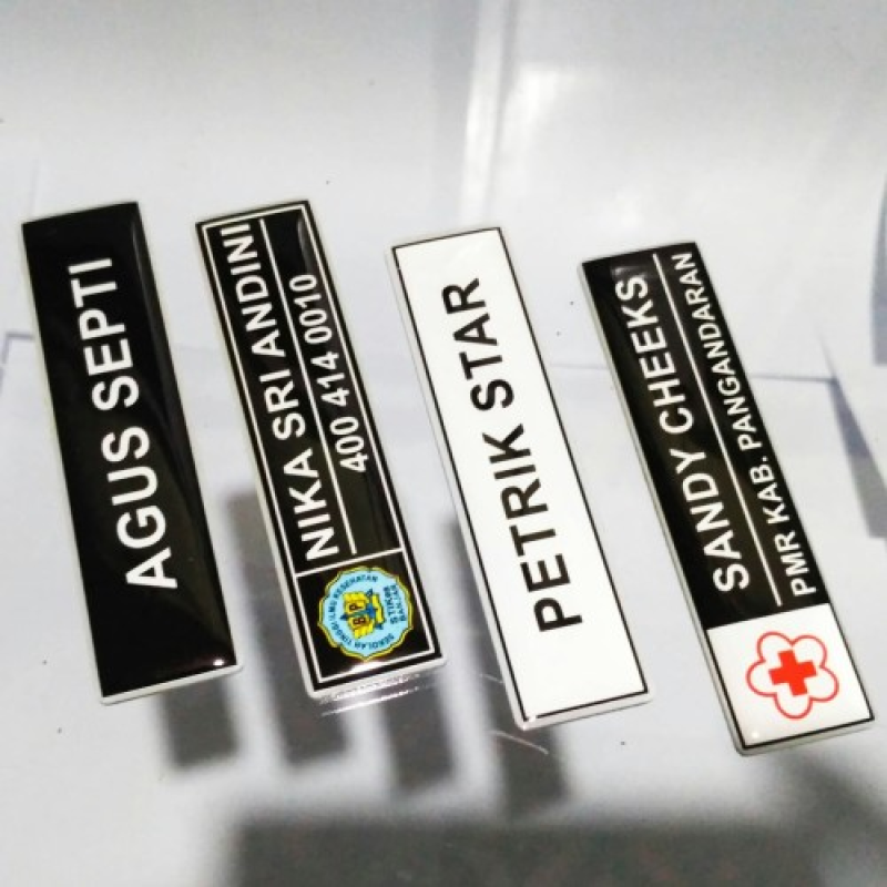 Nametag Akrilik : So.