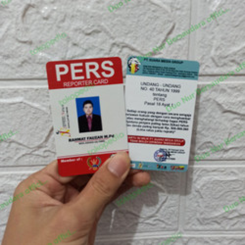 ID Card Akrilik UV P.
