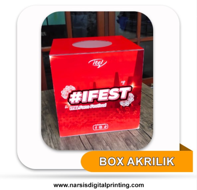 Box Akrilik Custom: .