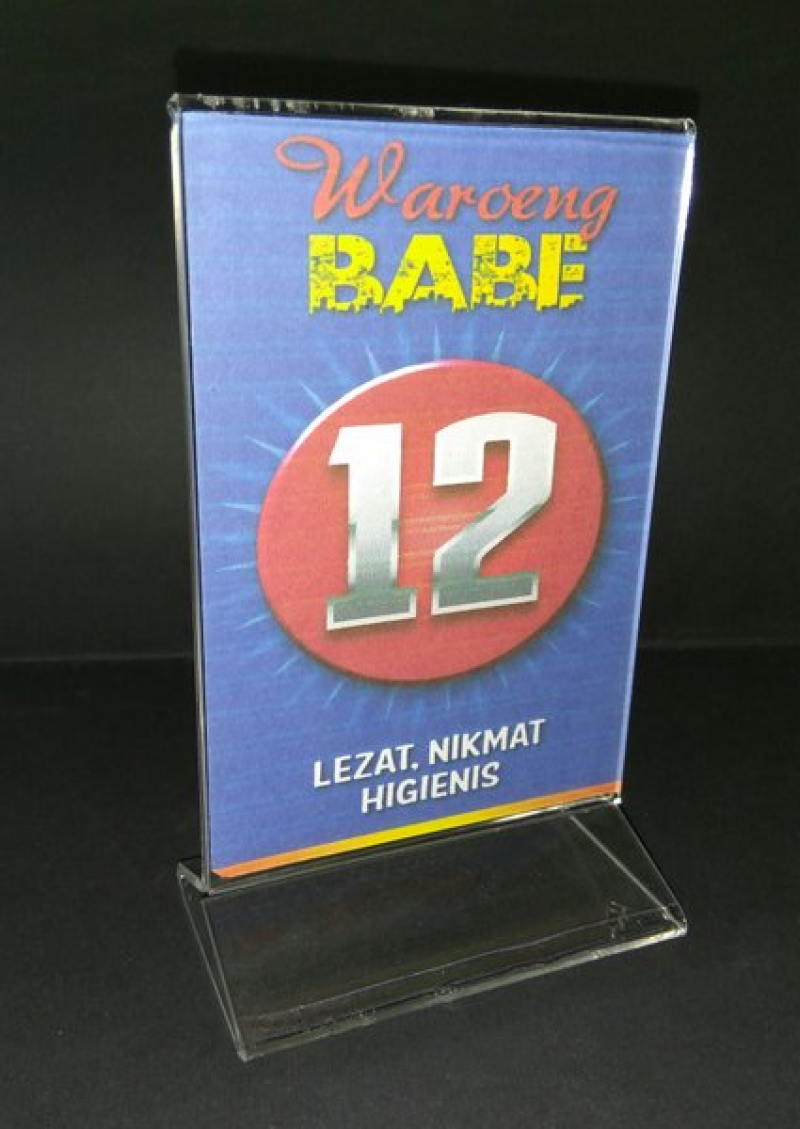 Nomor Meja Akrilik: .