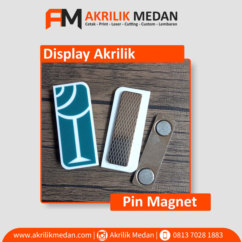Pin Magnet Akrilik: .