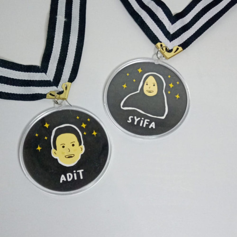  Lencana Akrilik 1 S.