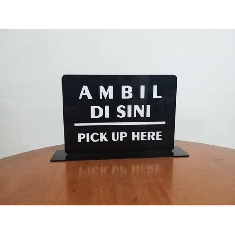 Signboard Akrilik UV.