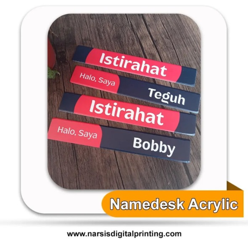 Namedesk Akrilik: Id.
