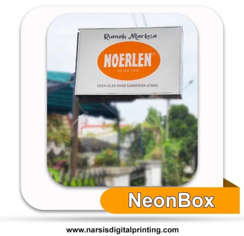 Neon Akrilik untuk B.