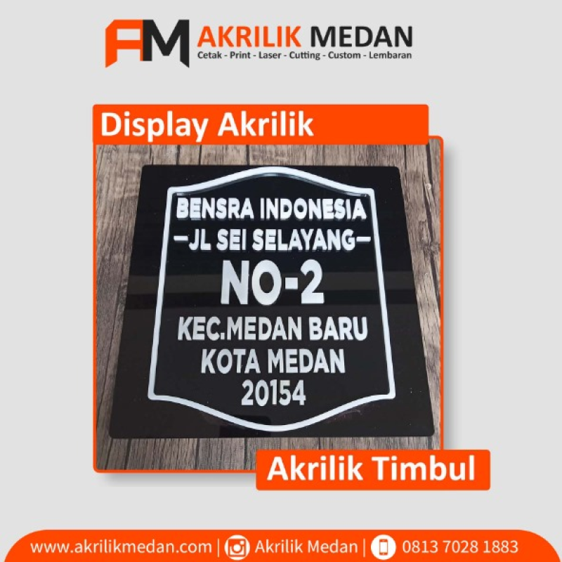 Nomor Rumah Akrilik:.