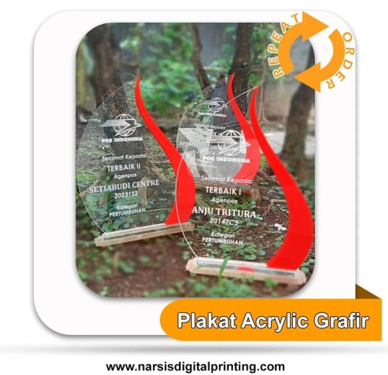 Teknik Grafir Akrilik untuk Produk Custom dan Personal