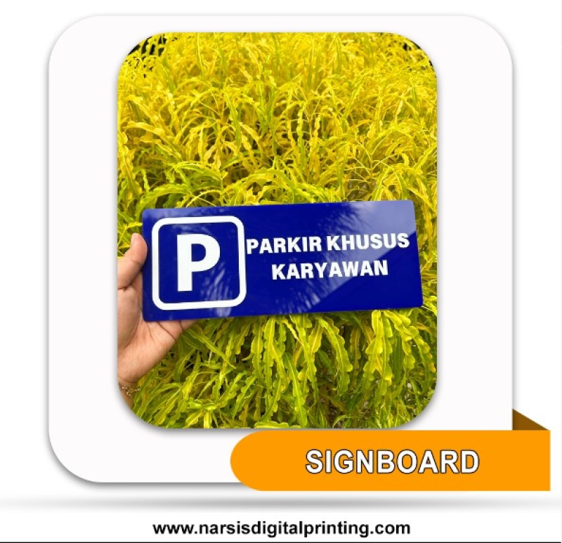 Sign Akrilik: Tips M.