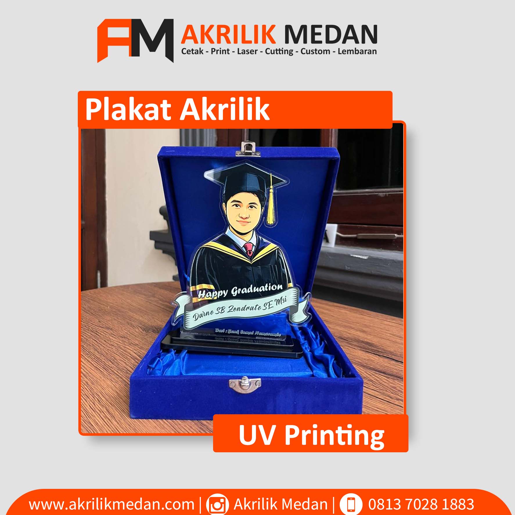 Plakat Karakter UV Print